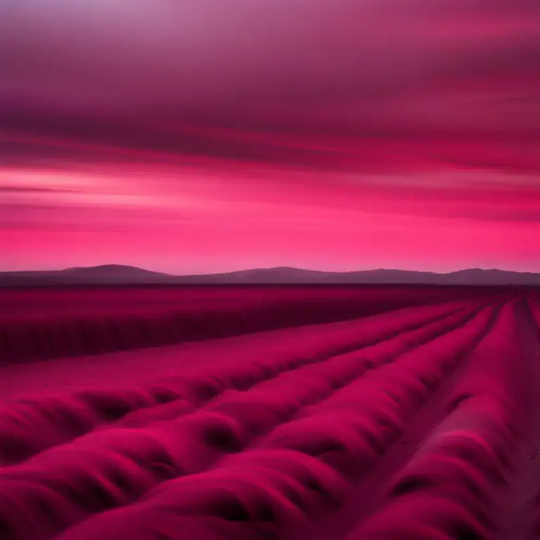 Visual representation of "beetroot" - The deep red color typical of the beetroot vegetable.