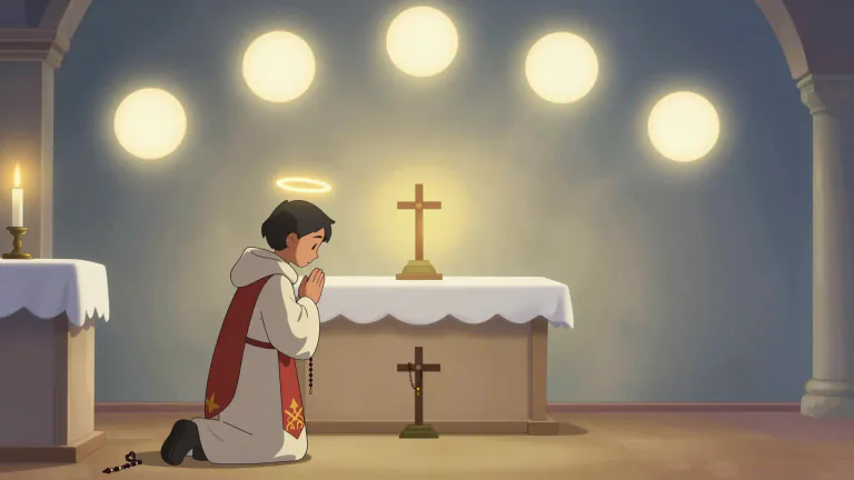 Visual representation of "novena" - A novena is a form of worship consisting of special prayers or actions performed over a period of nine days.