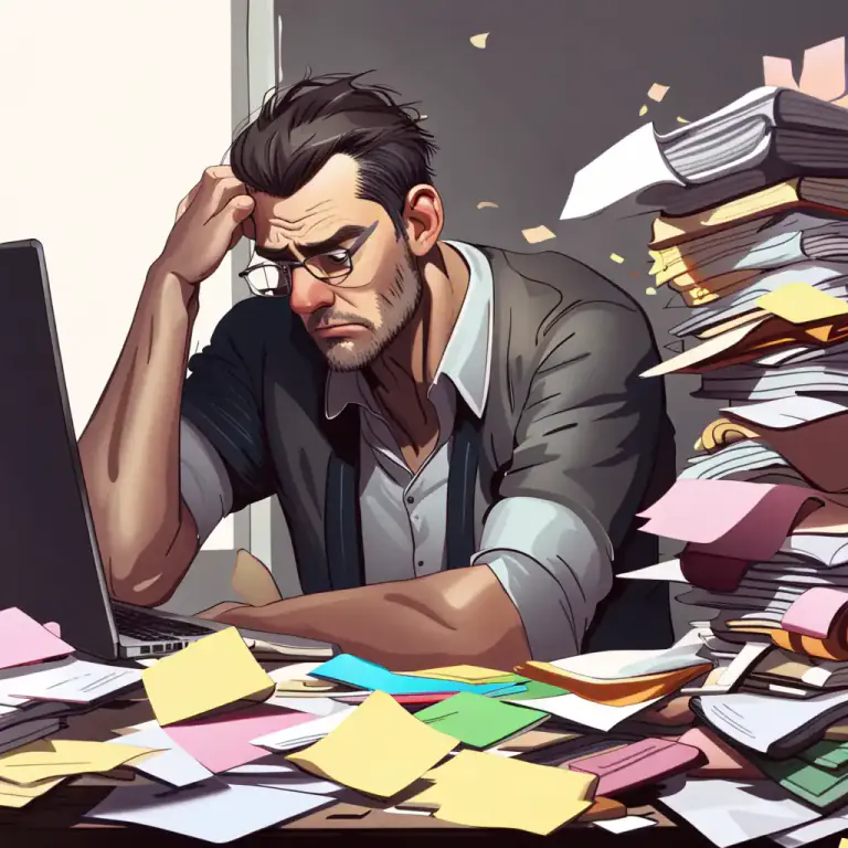 Visual representation of "slog/sweat/work your guts out" - To work extremely hard or make a lot of effort