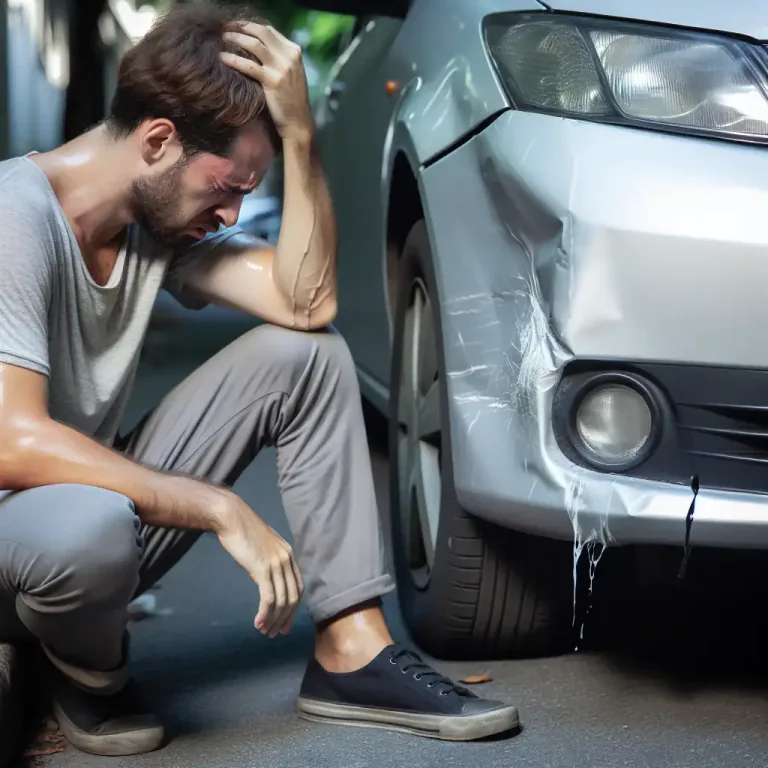 Visual representation of "shaky" - Nervous or upset and unable to think or act in a calm and normal way.