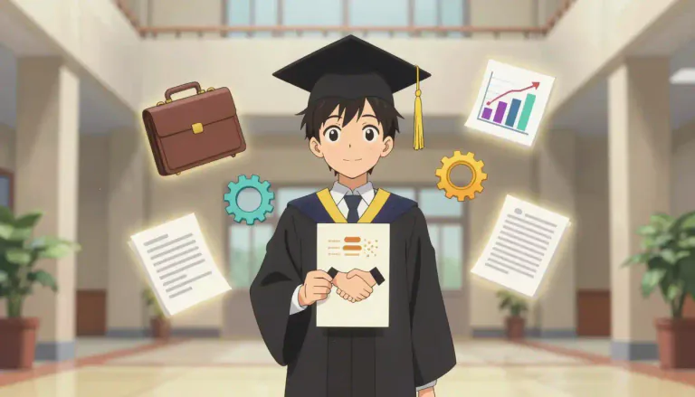 Visual representation of "mba" - An MBA is a graduate degree that provides education in business management and administration.