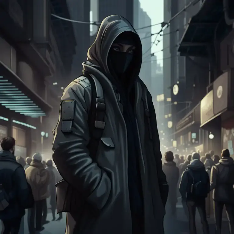 Visual representation of "operative" - A secret agent
