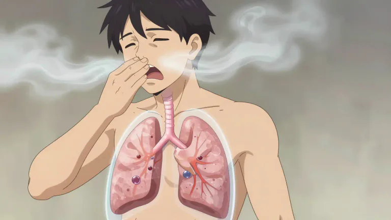 Visual representation of "hypocapnia" - A state in which there is a lower-than-normal level of carbon dioxide in the blood.