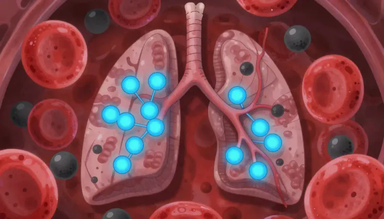 Visual representation of "hemoglobin" - Hemoglobin is a protein found in red blood cells that is responsible for the transport of oxygen from the lungs to the tissues and for the return transport of carbon dioxide from the tissues back to the lungs.