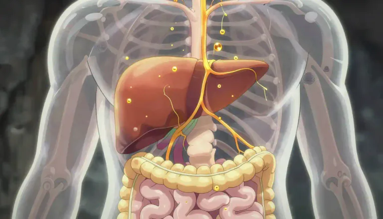 Visual representation of "ursodeoxycholic" - A bile acid used to treat certain liver disorders and to improve the flow of bile, effectively aiding in digestion.
