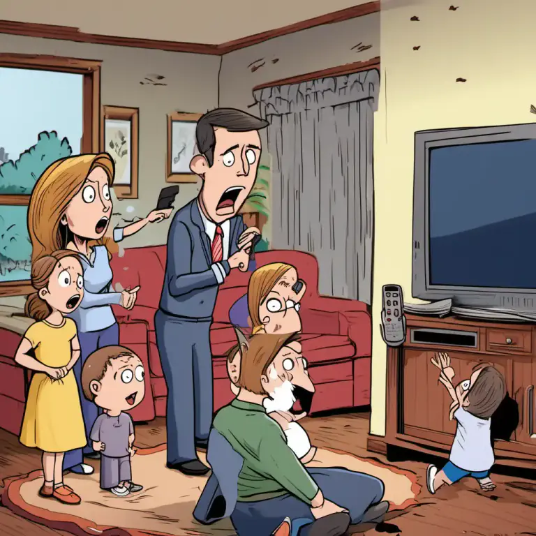 Visual representation of "make somebody sick" - To fill someone with horror or shock