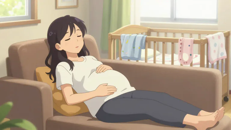 Visual representation of "maternity" - Time off work given to a woman who is about to have or has just had a baby