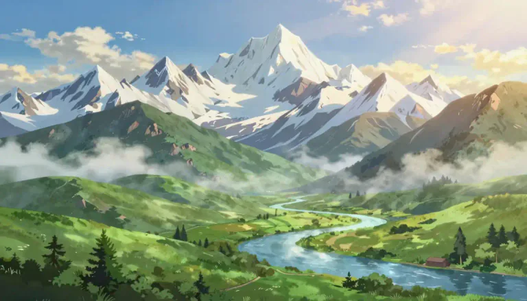 Visual representation of "majestic" - Very beautiful or impressive, usually in a grand way