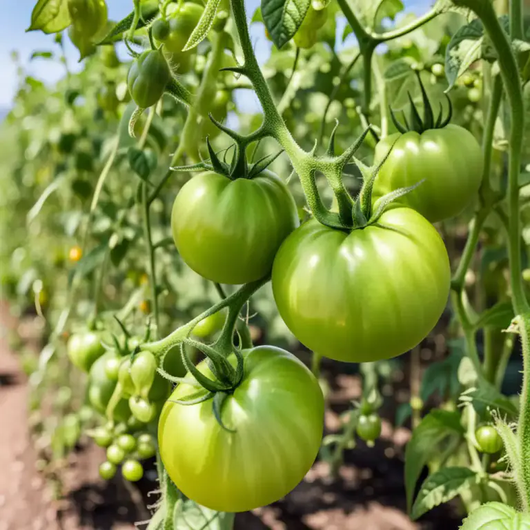 Visual representation of "tomato" - The tomato plant itself