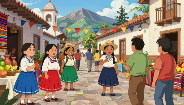 Visual representation of "ecuadorean" - Relating to Ecuador, a country in South America, particularly in reference to its culture, people, or customs.