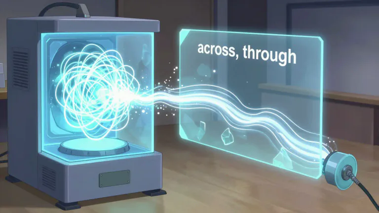 Visual representation of "trans" - Across, through