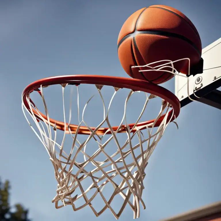 Visual representation of "brick" - A basketball shot that bounces off the backboard or rim and fails to score