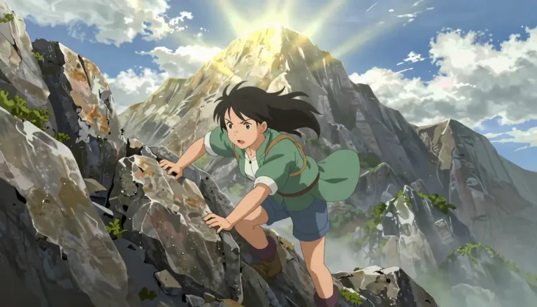 Visual representation of "strive" - To try very hard to achieve something
