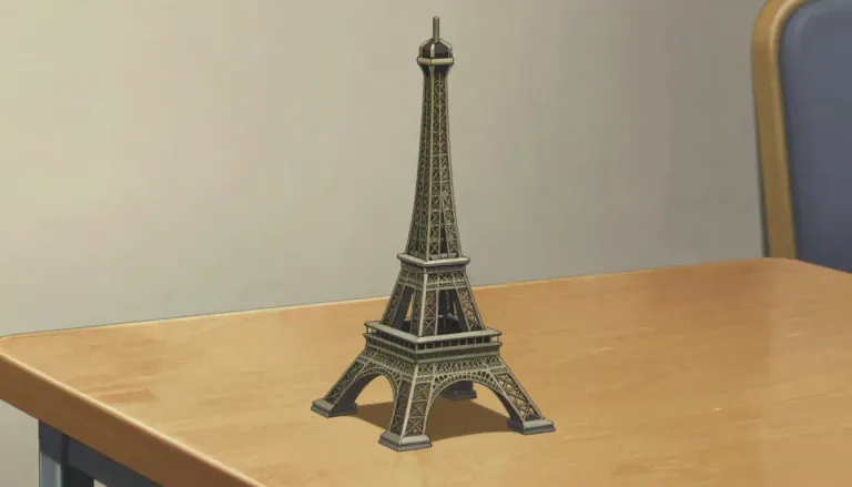 Visual representation of "replica" - An exact copy or model of something, especially one on a smaller scale.