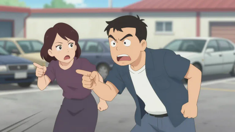 Visual representation of "altercation" - A heated or angry dispute or argument