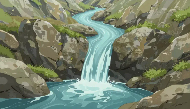 Visual representation of "source" - The place, person, or thing from which something originates or is obtained.