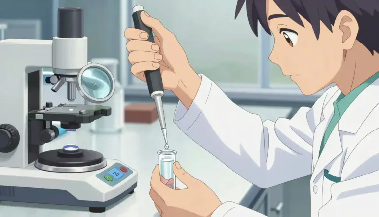 Visual representation of "nanogram" - A nanogram is one billionth of a gram, often used as a unit of measurement in scientific experiments for trace substances.