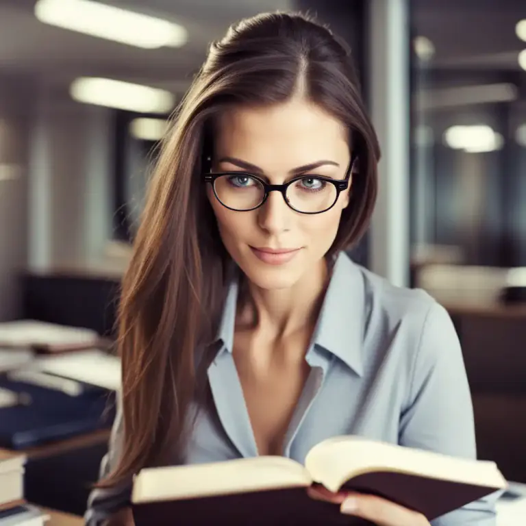 Visual representation of "eyeglass" - A pair of lenses set in a frame worn on the nose and ears in order to correct or assist with vision problems