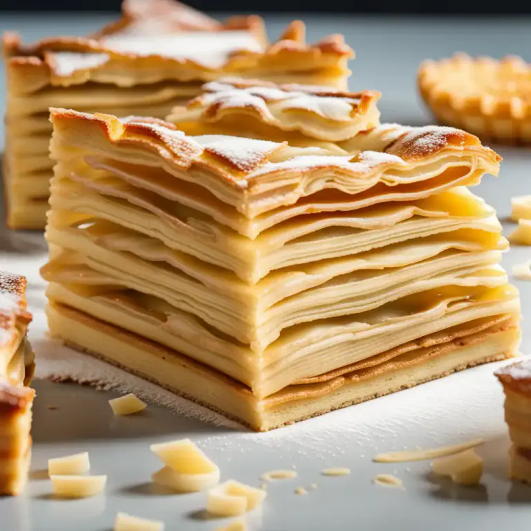 Visual representation of "flakiness" - The characteristic of something being easily broken into small pieces or layers