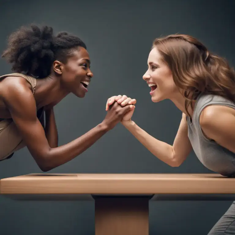 Visual representation of "more power to somebody’s elbow" - Encouragement or support to someone in continuing their efforts