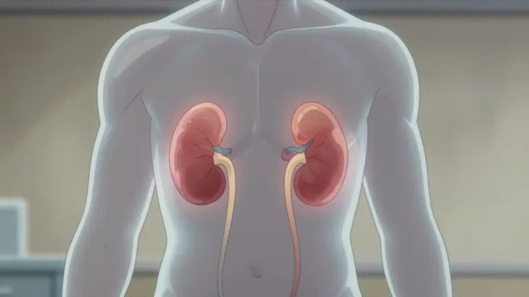 Visual representation of "renal" - Related to the kidneys