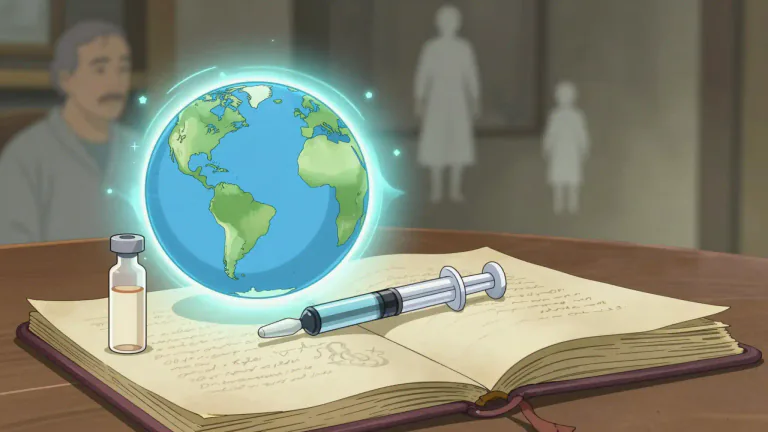 Visual representation of "variola" - a term used in historical contexts when discussing the eradication of smallpox.