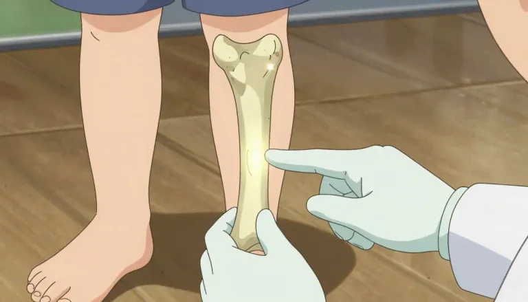 Visual representation of "physeal" - Relating to the growth plate of a bone, where growth occurs until the bone matures.