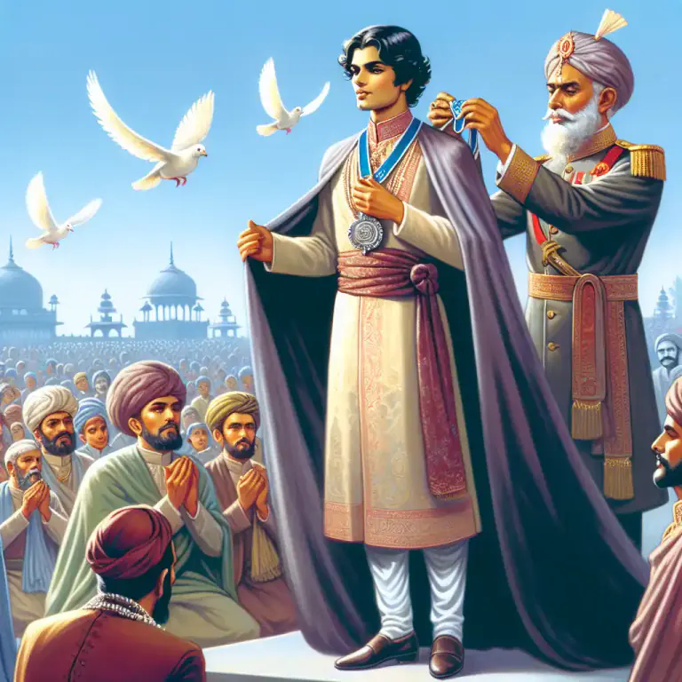 Visual representation of "hero" - A person admired for their achievements and noble qualities