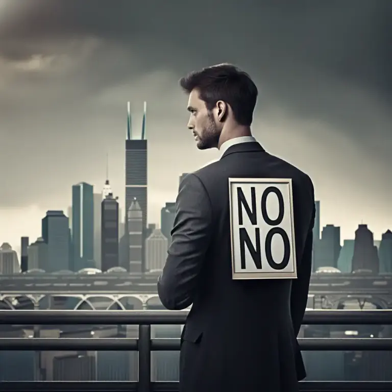 Visual representation of "set against" - Oppose or resist something or someone