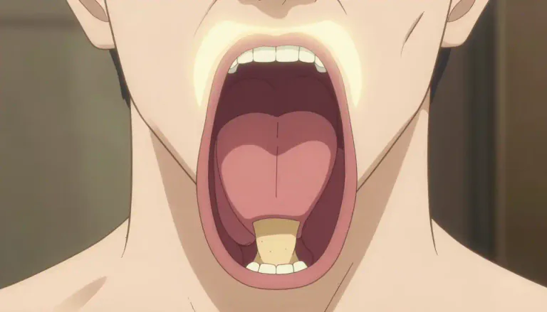 Visual representation of "supraglottic" - Relating to the area above the vocal cords.