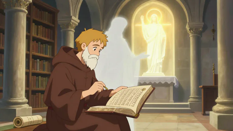 Visual representation of "thomism" - A school of thought based on the teachings of Saint Thomas Aquinas that combines Aristotelian philosophy with Christian theology.