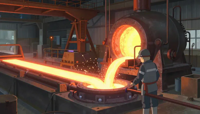 Visual representation of "steelmaker" - A person or company that produces steel.