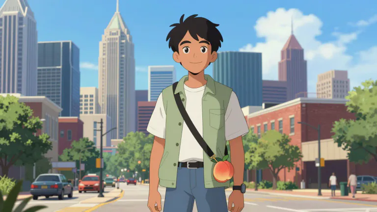 Visual representation of "atlantan" - A person who resides in or is a native of Atlanta, Georgia.