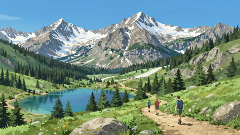 Visual representation of "colorado" - A state of the United States known for its mountainous terrain and outdoor recreational activities.