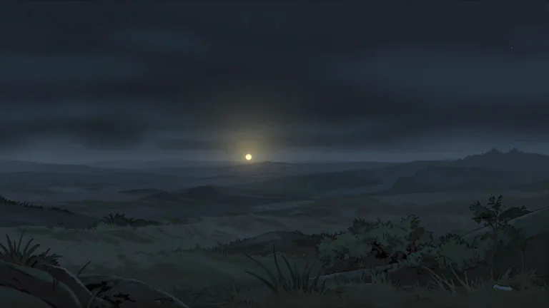 Visual representation of "glimmer" - A small, faint light