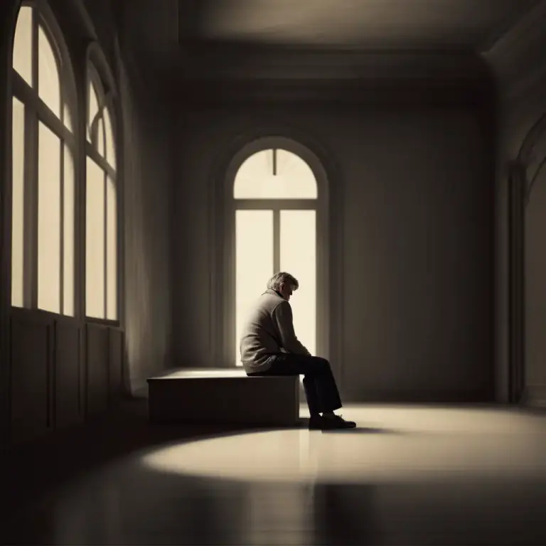 Visual representation of "soliloquy" - A conversation with oneself, a self talk.