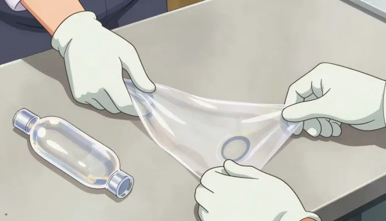 Visual representation of "plastic" - A material that can be shaped and molded into any form. It is cheap and widely used.
