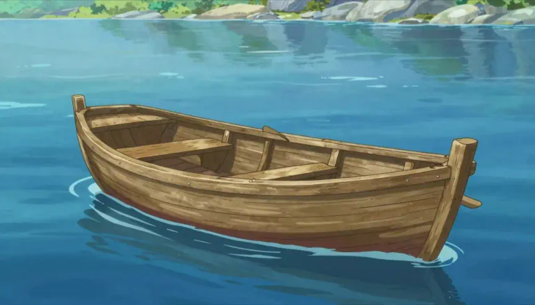 Visual representation of "boat" - a vehicle used for traveling on water