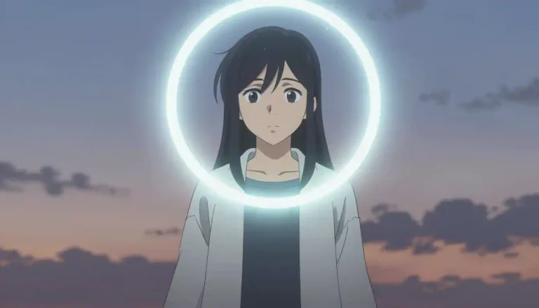 Visual representation of "nimbus" - A halo or light that appears to surround someone or something.