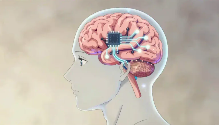 Visual representation of "wetware" - Wetware refers to the biological components of the brain that function similarly to a computer's hardware.