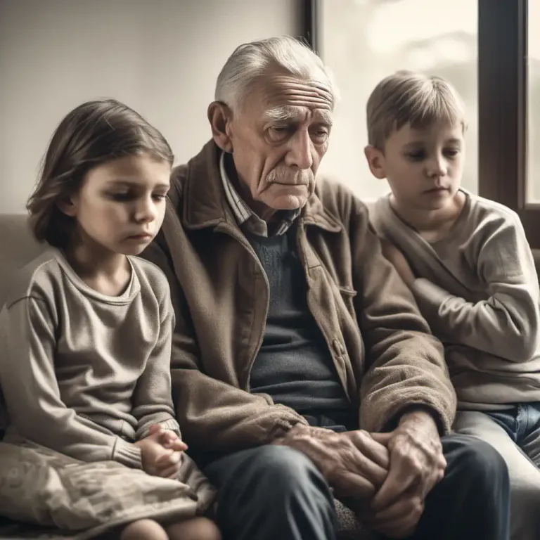 Visual representation of "go before" - To die before someone else does
