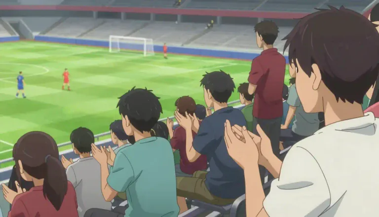 Visual representation of "spectate" - To watch an event, especially a sports event, taking place.