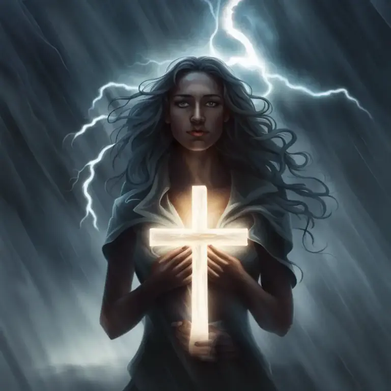 Visual representation of "hold onto" - To continue to believe in or adhere to an idea or principle.