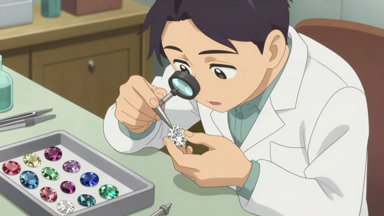 Visual representation of "gemologist" - A gemologist is a specialist who studies and evaluates gemstones and precious stones.