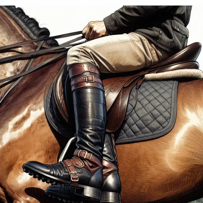 Visual representation of "gaiter" - A wide, lower leg part of a boot, especially a riding boot.