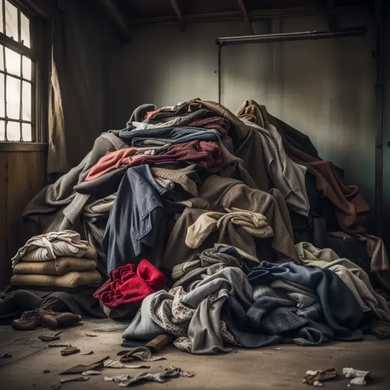 Visual representation of "duffer" - An old or worn-out item, usually referring to clothes or other goods