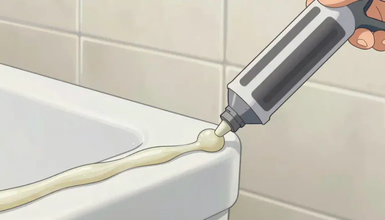 Visual representation of "silicone" - A synthetic polymer that can be formed into various shapes, commonly used as a sealant.