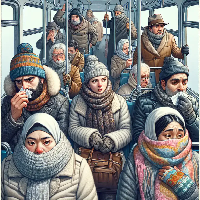 Visual representation of "contagion" - A disease spread by the close contact of one person to another