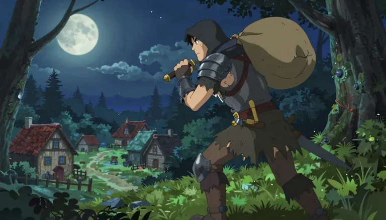 Visual representation of "marauder" - A person who searches for something to steal or people to attack