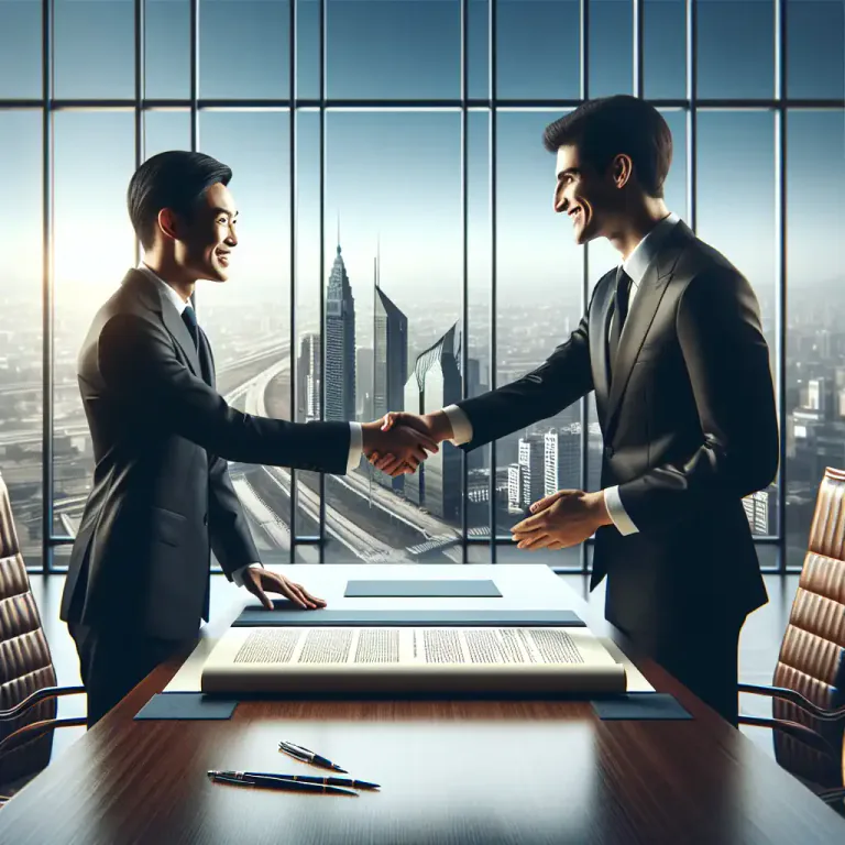 Visual representation of "bipartite" - Involving two separate parties
